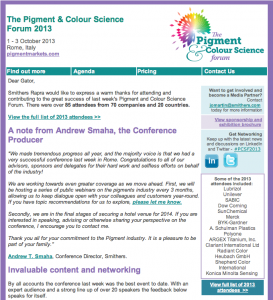 Pigment & Colour Science Newsletter