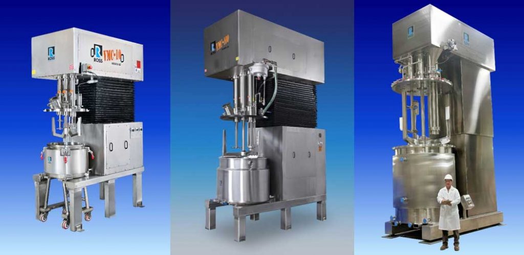 Charles Ross & Son Triple Shaft Mixers - find out how they can help create stable emulsions in the Prospector Knowledge Center.