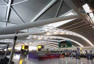 Heathrow Airport, an example of a buildings using intumescent coatings. Learn more in the Prospector Knowledge Center.