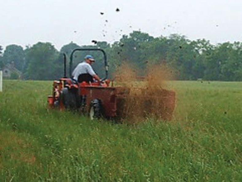 Manure spreader - read about recent engineering improvements in manure spreader tribology in the Prospector Knowledge Center.
