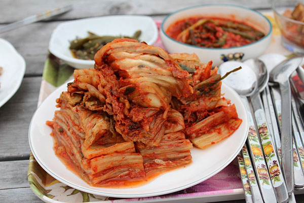 Plate of Korean kimchi - learn about fermented food market trends in the UL Prospector Knowledge Center.