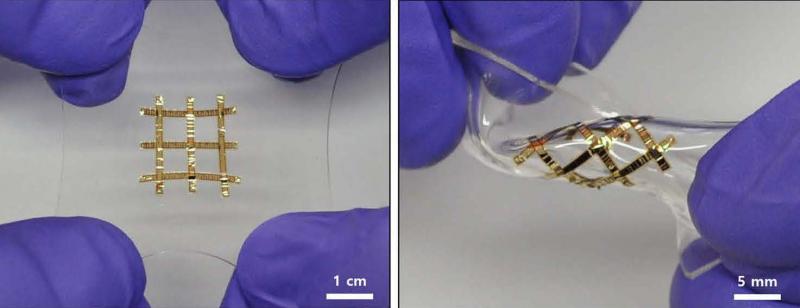 stretchable electronic devices - Credit: Matsuhisa, N. et al. Nature Communications. 25 July 2015/Creative Commons - Learn more about Graphene and nanotechnology in stretchable electronics