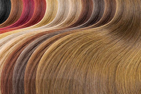 photo of different hair pigments - learn more about hair pigmentation