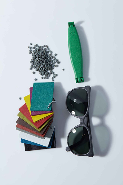 Photo of sunglasses - Learn to make plastic products out of waste