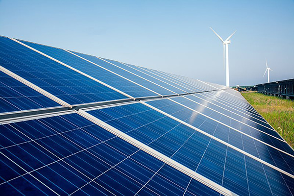 solar panels and wind turbines - Learn about coatings for sustainable resources