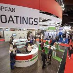 A booth at the European Coatings Show