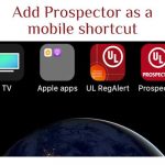 How to add Prospector to your mobile home screen