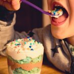 Child eating pudding - learn how food additives like stabilizers, food thickeners, & gelling agents work, and their food applications in the Prospector Knowledge Center.
