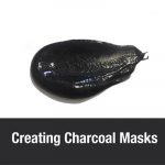 Blob of charcoal facial mask - learn how to make a charcoal face mask in the Prospector Knowledge Center.