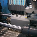 A micro-injection unit installed on a Sumitomo - Learn more about injection moulding here