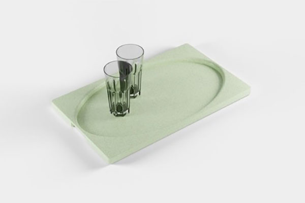 The company is now promoting CPCs for home and office uses, such as this serving tray. 